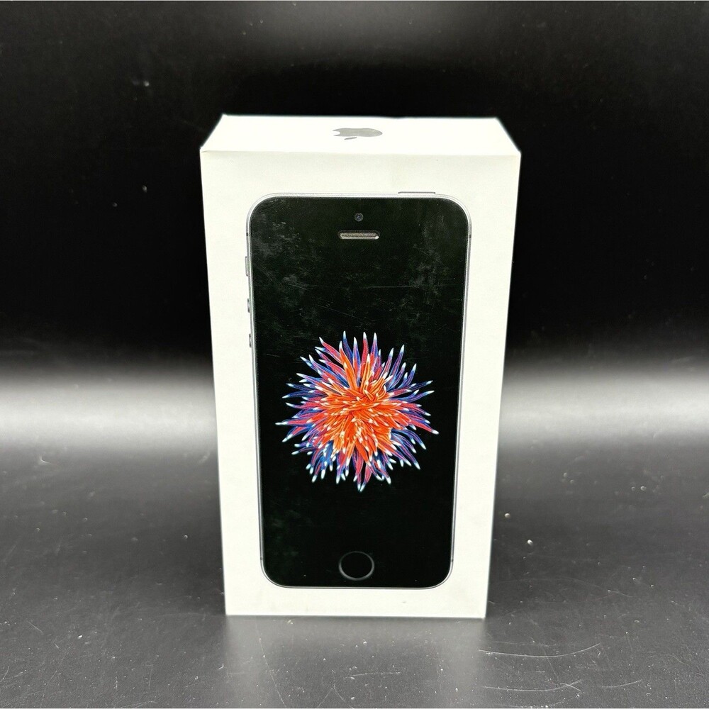 iPhone SE Space Gray / Box & Inserts Only / OEM Apple